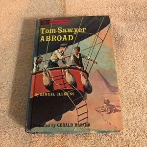Vintage 1960’s Companion Library Tom Sawyer Abroad & A Dog of Flanders Hardcover